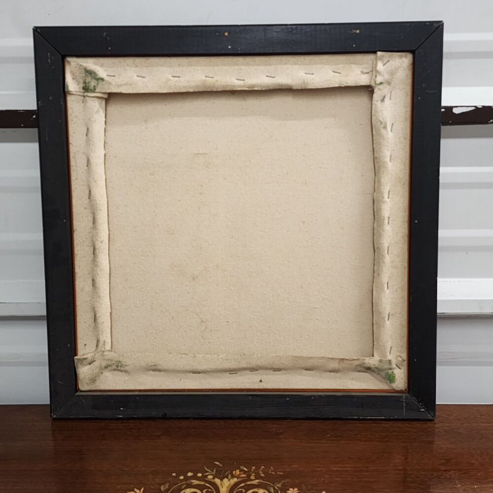 Vintage G. Olson 1980 Original Abstract Expressionist Painting | Signed - Picture 11 of 11